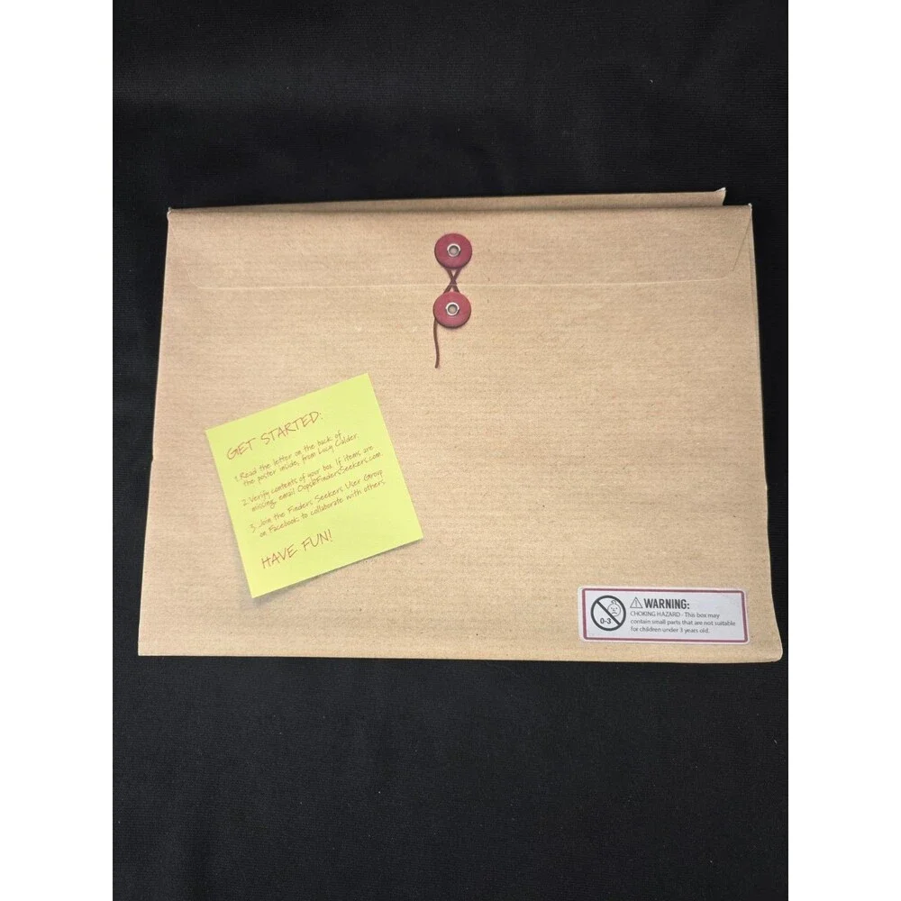 Finders Seekers Set Of 2 Envelopes Escape Room In A Box Game New Unplayed Sealed
